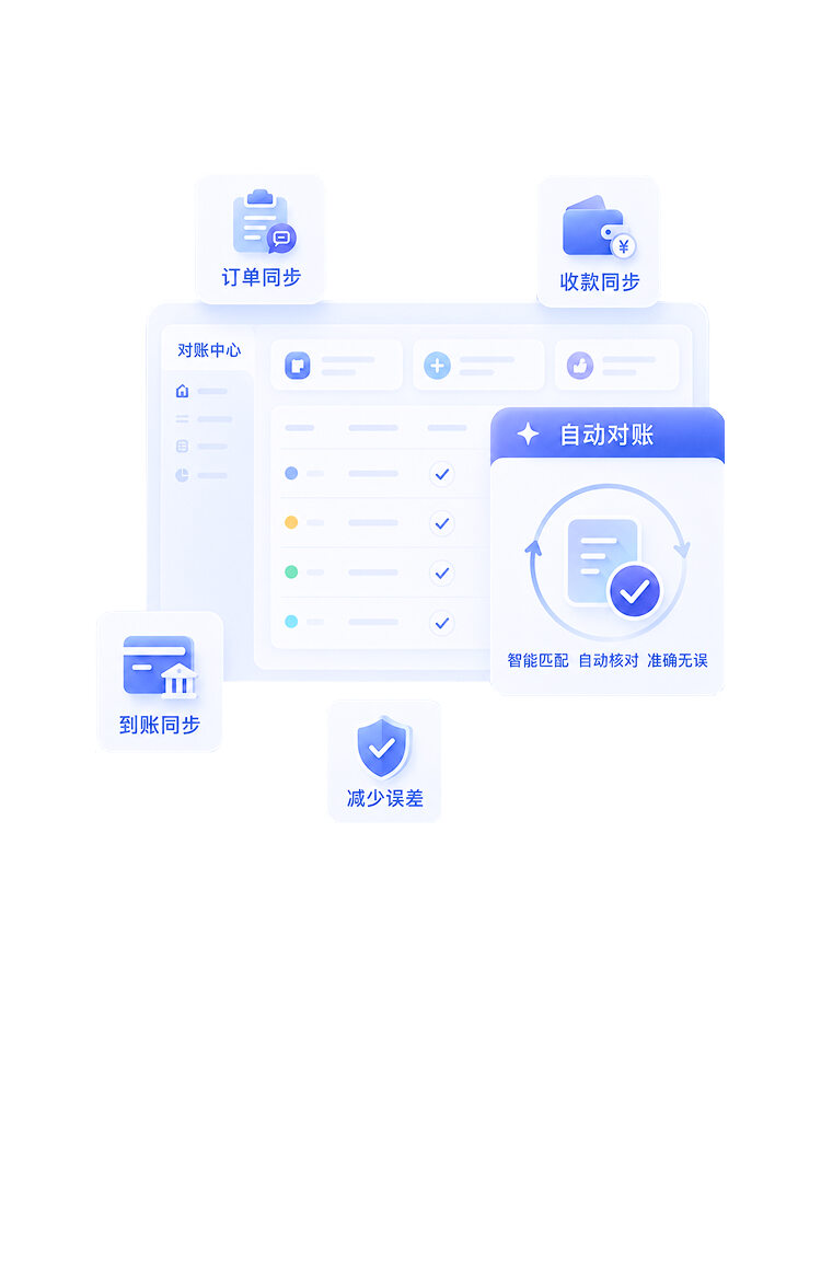 聚合收款自动对账更轻松